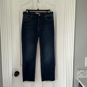 EUC Harper Heritage Frayed High Rise Straight
